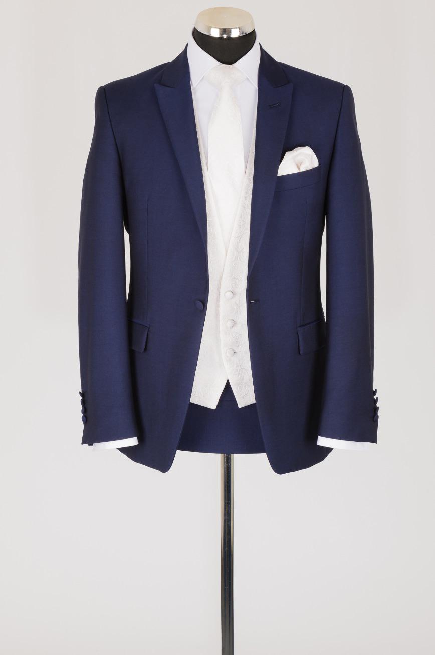 Blue Italian Slimfit Suit